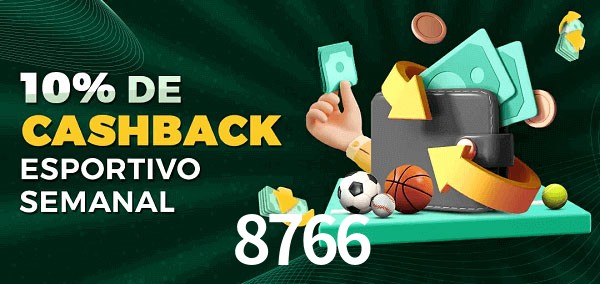 10% de bônus de cashback na 8766