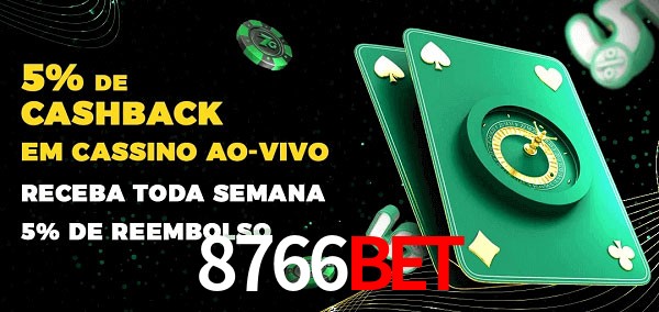 Promoções do cassino ao Vivo 8766bet